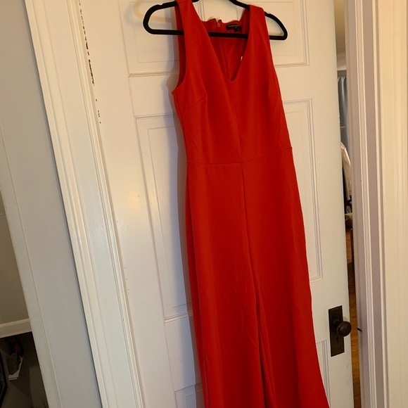 Banana Republic Other - NWT Banana Republic red fitted jumpsuit.